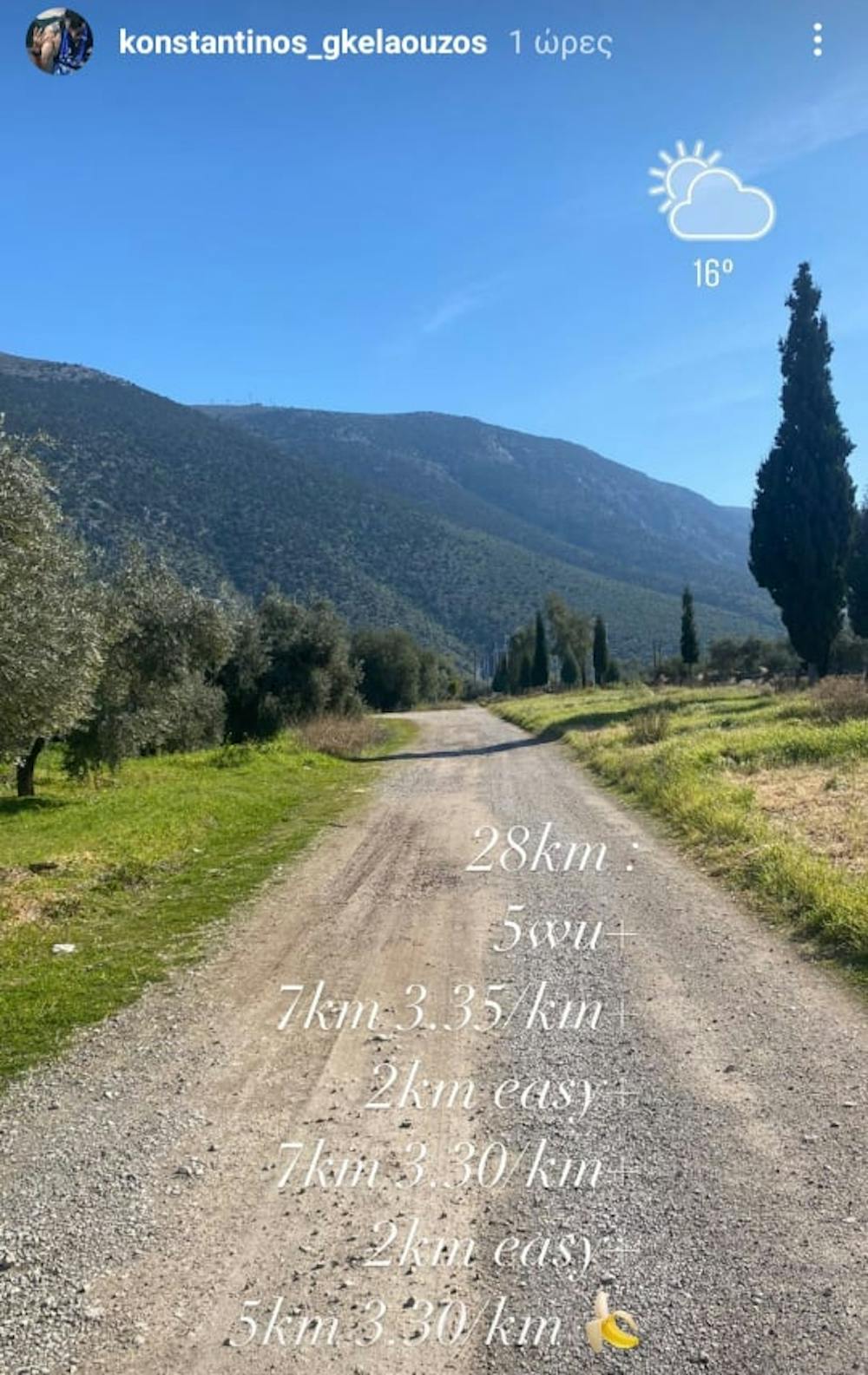 Insight View GR: «Χτίζει» αερόβια δύναμη με steady long run o Κ. Γκελαουζος runbeat.gr